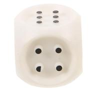 FOMIYES Dadi Braille Tattili in Plastica Resistente con Punti in Rilievo, Dado Accessibile per Giochi da Tavolo per Non Vedenti e Ipovedenti, Pezzo Gioco Portatile per Attività Ricreative