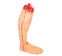 FOMIYES Decorazione Halloween Gamba Finta Riutilizzabile in Vinile e Cotone Pp per Atmosfera Inquietante per Giardino e Scherzi di Pesce D'aprile