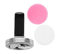 FOMIYES Diffusore di Oli Essenziali per Auto con Clip per Bocchetta, Acciaio Inossidabile, con Cotton Pads, Portatile, Elimina Odori, per Veicolo, Decorazione Elegante