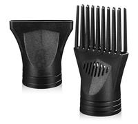 FOMIYES Diffusore Di Ugello Di Asciugacapelli In Plastica 2 Pezzi Accessorio Universale Per Lisciare I Capelli Accessorio Per Asciugacapelli Ugello Soffiatore In Plastica Strumento
