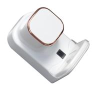 FOMIYES Dispenser Per Dentifricio Set Spremi-dentifricio Dispenser Automatico Per Dentifricio Da Parete Robusto Porta-tubetti Per Dentifricio Sensore Bianco