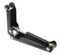 FOMIYES Dispositivo di Rallentamento della Copertura Nera Chiusura Lenta in Metallo e Gomma Abs e Prolungamento Durata per Copertura Tastiera Pianoforte