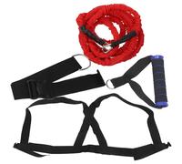 FOMIYES Double Resistance Band, Training Pull Rope, 1 Set, PP e lattice naturale, sprint e hockey training, palestra e hotel Colore Casuale