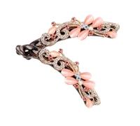 FOMIYES Eleganti Fermagli Per Con Strass Forcine Retrò A Forma Di Banana Per Donne Fermagli Per Ricci E Spessi Set Di Accessori Per Alla Moda
