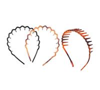 FOMIYES Fascia Per Da Donna E Uomo 3 Pezzi A Zigzag Con Pettine Dentato Per Moda E Sport