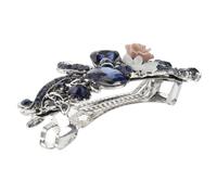 FOMIYES Fermaglio per Chioma da Donna Strass Cristallo, Forcine per Chioma a Molla Elegante, Accessorio Moda per Ragazze e Donne, Clip Resistente Dalla Buona Presa per Uso Quotidiano