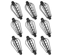 FOMIYES Gabbia per Esche da Pesca in Rame con Molla Set da 9 Pezzi 20G/25G/30G Mangiatoia Staccabile per Lancio a Lunga Distanza Accessorio per Pesca Sportiva all’Aperto