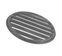 FOMIYES Griglia in Ghisa Tonda 22 CM per Barbecue a Carbone, Ricambio Rete per Griglia da Esterno per Cottura Uniforme