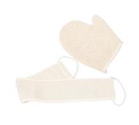 FOMIYES Guanti Da Doccia in Sisal E Iuta Naturale - Guanti Da Bagno A Doppia Faccia Per Uomo E Donna Esfolianti E Set Da 1