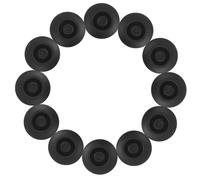 FOMIYES Kit da 12 Tappi di Gomma per Fori Impermeabili e Antipolvere Tappi di Tenuta in Gomma per Portiere e Minigonne Laterali Auto Protezione Contro Infiltrazioni di Acqua e Polvere