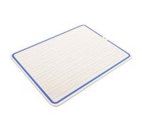 FOMIYES Lavagna Bianca Cancellabile a Secco Bifacciale Piccola 30,2x23 Cm, Lavagnetta Portatile per Scrittura e Disegno, Lavagna Cancellabile per Apprendimento e Ufficio, Uso Didattico