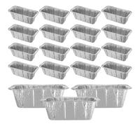 FOMIYES Leccarda per Griglia a Gas 30 Pezzi in Alluminio 205 MM profondità Vaschetta Raccogli Gocce per Barbecue all'Aperto Compatibile Accessori