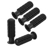 FOMIYES Maniglie Antiscivolo per Biliardino Set da 5 Pezzi, Impugnature Ergonomiche in Plastica Resistente per Calcio Balilla da Tavolo 0,7 M, Sostituzioni Facili per Giocatori