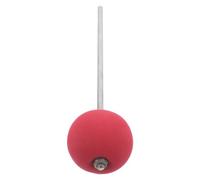 FOMIYES Martello Sostituibile per Pedale Grancassa Testa in Cotone Rossa, Battitore per Pedale Tamburo Singolo e Doppio, Accessorio per Strumenti a Percussione, Ricambio Calcio Batteria