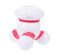 FOMIYES Massaggiatore Cervicale Ricaricabile Mini per Collo Spalle e Schiena Vibrante Portatile Leggero e Compatto Strumento per Corpo Rilassante