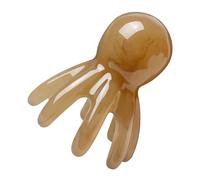 FOMIYES Massaggiatore Per Cuoio Capelluto a Forma Di Polpo Pettine in Resina Punti Di Agopuntura Strumento Per Raschiare i Capelli Gua Sha Per Del Cuoio Capelluto