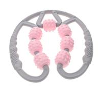 FOMIYES Massaggiatore Per Le Gambe e Muscolare 7 Ruote, Strumento Portatile Per Massaggio Domestico, Leggero e Compatto Per Rilassamento Muscolare e Miglioramento Del Flusso Sanguigno