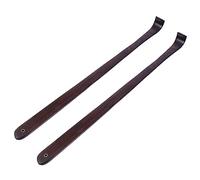 FOMIYES Massaggiatore Schiena 2 Pezzi in Legno Nero per Relax Portatile Massaggiatore Corpo Strumento Scratcher Posteriore per Famiglia e Parentela