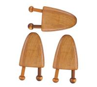 FOMIYES Massaggiatori in Legno Gua Sha 3 Pezzi Raschietti per Massaggi Linfatici Tavole Raschianti per Uso Domestico per Terapia Meridiani e Rilassamento Muscolare