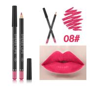 FOMIYES Matita Labbra Opaca 12 Pezzi Matita per Rossetto Donna Set Labbra 12 Colori Diversi Texture Morbida e Previene Sbavature Sottili e Carnose