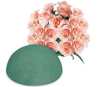 FOMIYES Mezza Sfera di Schiuma 15 CM, 2 Pezzi, Blocchi Floreali in Schiuma per Artigianato e Decorazioni Casa