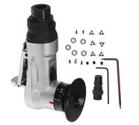 FOMIYES Mini Smerigliatrice Pneumatica Portatile per Smussare e Sbavare Metalli Utensile ad Aria Angolo 45° per Acciaio Inox e Alluminio Macchina Leggera per Finiture Precise e Uso