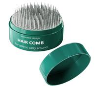 FOMIYES Mini Spazzola Districante Portatile per con Massaggio al Capelluto Pettine e per Donne in Viaggio Riduce Nodi e Rotture