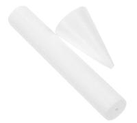 FOMIYES Modello di Torta Decorativa in Schiuma a Forma di Fortezza Bianca, Manichino Compatto per Esercitarsi Fare Torte, Accessorio per Feste e Lavori Artigianali, Altezza 12 Cm,