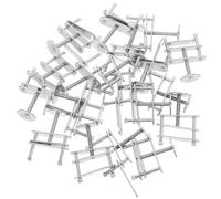 FOMIYES Morsetti a Molla Regolabili per Tubo Compressore, Fascette Stringitubo in Set da 20 Pezzi per Controllo Flusso e Fissaggio Tubi da Laboratorio, Morsetti di Montaggio per