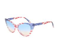 FOMIYES Occhiali Sole Cat Eye con Americana Accessori Patriottici Of July Protezione Uv Materiale Durevole e Confortevole per Feste e Celebrazioni Usa