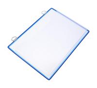 FOMIYES Organizzatore Sospeso per Documenti A4 Trasparente in Plastica Spessa, Borsa Portadocumenti da Parete Ampia Capacità, Contenitore Porta File per Ufficio, Casa e Studio