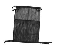 FOMIYES Ossigeno di Stoccaggio Supporto a Doppio Bombole per Sedia e di in Nero con Tasche Rete e Design Portatile in Abs e Nailon per Grande Capacità Rotelle