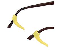FOMIYES Paio di Occhiali - Supporti in Silicone per Ganci Auricolari Punte per Tempie Moda Dimensioni 4x1x0 5 Cm