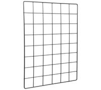 FOMIYES Pannello Griglia a Parete in Ferro 30×40 Cm, Decorazione Creativa da Appendere, Organizer Fotografico Sospeso per Interni Stile Nordico