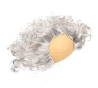 FOMIYES Parrucca Calva da Nonno per Adulti Unisex, Accessorio per Costume Cosplay Party, Parrucca da Vecchio per Teatro, Carnevale e Halloween, Aspetto Naturale, Facile da Indossare