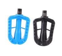 FOMIYES Pedali per Bici per Antiscivolo in Gomma Nera Coppia di Pedali Sicuri per Mountain Bike e Bici da Strada Comfort Prolungato e Protezione Scarpe