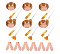 FOMIYES per del Accessori per Estetiste con Ciotola per Maschere Rosa Oro Fascia per e Applicatori per Skincare Quotidiano e Spa