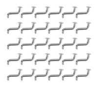 FOMIYES Perni di Sicurezza per Scaffalature Pallet in Metallo, Clip di Bloccaggio Rinforzate, Accessori per Magazzino e Centri Logistici, Set 30 Pezzi