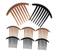 FOMIYES Pettine per in Acrilico 10 Pezzi Pettine Laterale a 7 Denti Accessorio per Acconciature