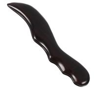 FOMIYES Piastra da Massaggio in Legno Nero per Corpo e Viso, Massaggiatore Tradizionale Cinese per Nutrire la Pelle e Ridurre le Rughe, per Terapia Gua Sha