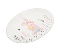FOMIYES Piatto in Ceramica Motivo Coniglio, Pratico e Decorativo | Antipasti, Frutta e Dessert, Stile Classico e Originale, Adatto a Casa e Pasqua