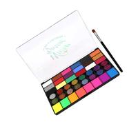 FOMIYES Pittura Cosmetica Per Viso e Corpo Set Di Colori Base d Acqua Facile Da Applicare e Pulire Per Feste Di Halloween Lezioni Di Pittura e Attività Creative