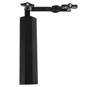 FOMIYES Porta Bacchette per Batteria Morsetto in Acciaio Rinforzato, Custodia Ottagonale in Metallo Resistente e Borsa Portatile per Percussionisti, Accessori per Concerti e Pratica