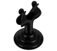 FOMIYES Porta Numeri da Tavolo Mini U a Semicerchio 4 Cm Nero Clip per Note e Promemoria Menu Morsetto Stabile per Segnaposto Festa Matrimonio Uso Desktop