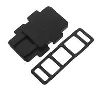 FOMIYES Porta Pass per Auto in Plastica Supporto Adesivo Biadesivo Forte, Portacarte per Parabrezza Sgancio Rapido, Accessorio per Targhette Grandi e Fissaggio Stabile per Veicoli