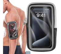 FOMIYES Porta Telefono da Braccio per La Corsa: Fascia da Braccio di Capacità per Correre E Camminare, Borsa da Braccio Sportiva per Telefoni Cellulari E Oggetti Essenziali Durante Le Attività