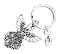 FOMIYES Portachiavi Decorativo Angioletto in Metallo per Ciondolo Creativo Leggero per e Zaino Portachiavi Chic e