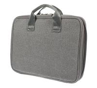 FOMIYES Portatile Per Orologi Due Strati Con Organizer Multifunzionale Per Cinture Orologi Compatta e Resistente Per Viaggi e Casa Antistrappo