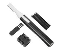 FOMIYES Rasoio Elettrico per Sopracciglia Donna Pettine e Spazzola, Tagliacapelli Portatile Multifunzione per Depilazione Viso, Regolabile e Compatto per Trucco e Toelettatura Personale