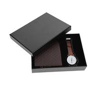 FOMIYES Regalo Uomo Include Orologio Da Polso e Portafoglio in Kit Per Casual e Business Accessori Eleganti e Pratici